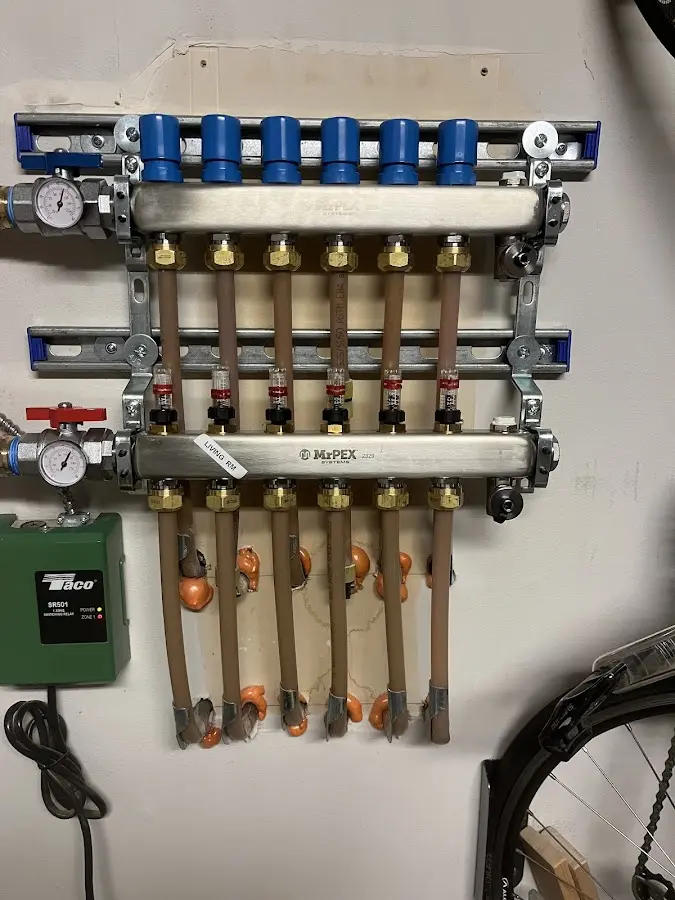 Plumber performing Leak Detection at a residential property in Odenville